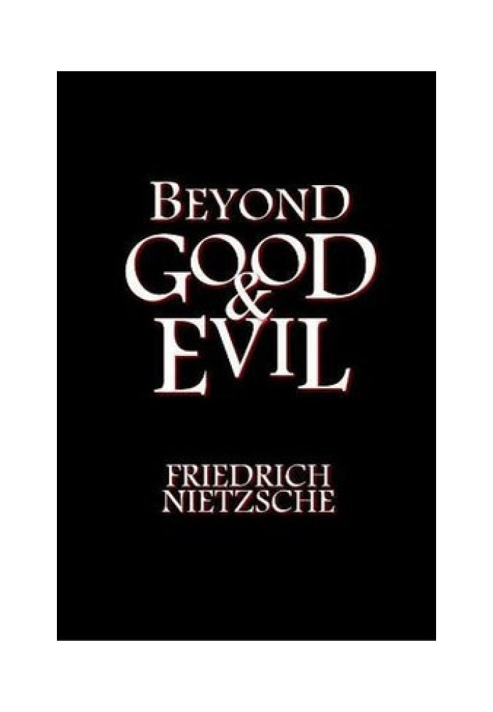 Beyond Good and Evil