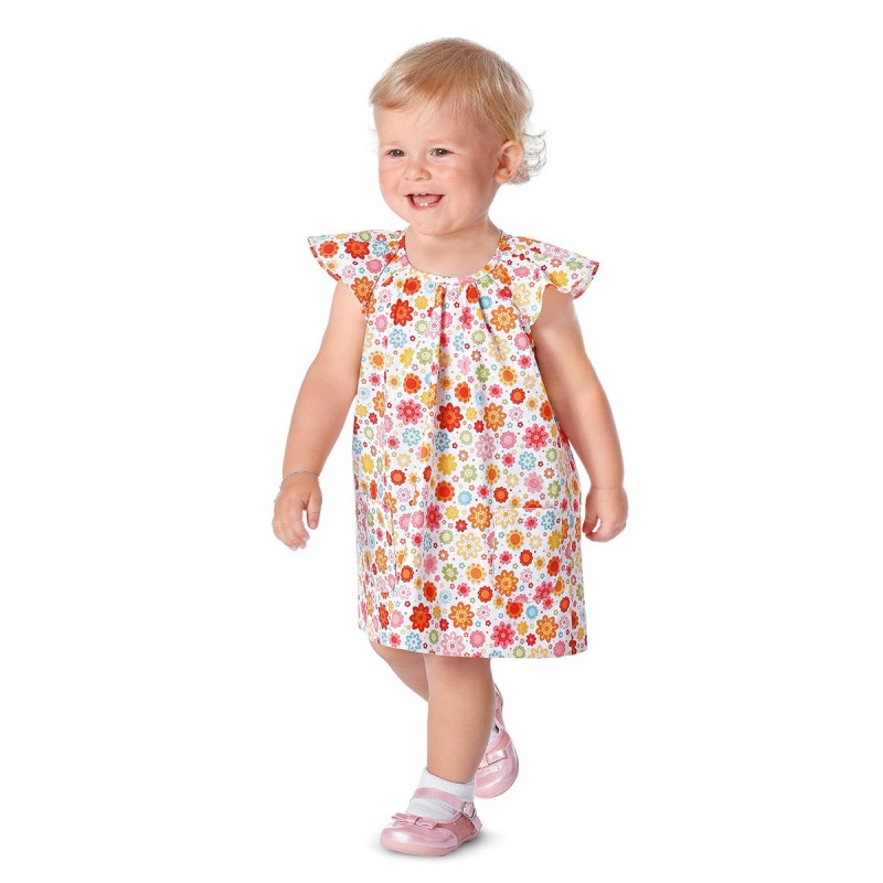 Pattern A-line dress with...