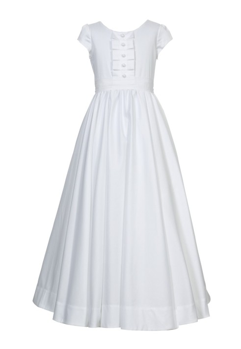 Pattern Dress with a petticoat and a wide bow belt (Burda 2/2011, pattern number 143)