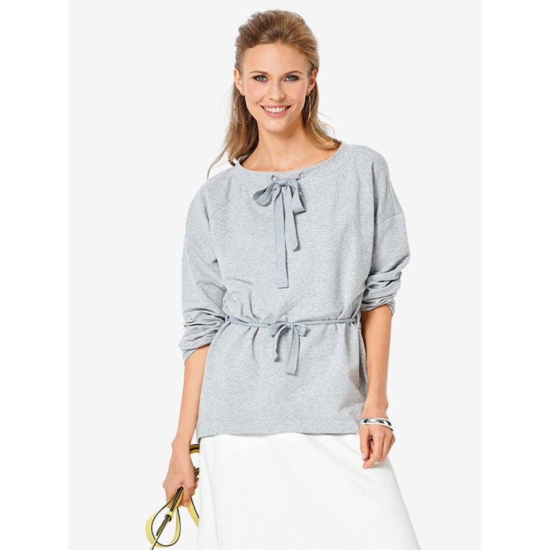 Pattern Pullover with...