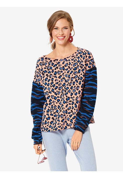 Pattern Pullover with drawstring at the waist (Burda 2/2019, pattern number 6269 A)