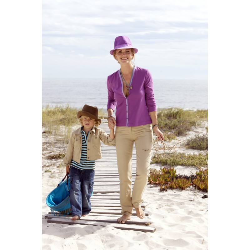 Pattern Knitted jacket of a...