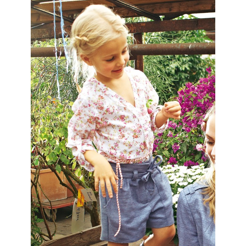 Выкройка Бермуды шелковые с...