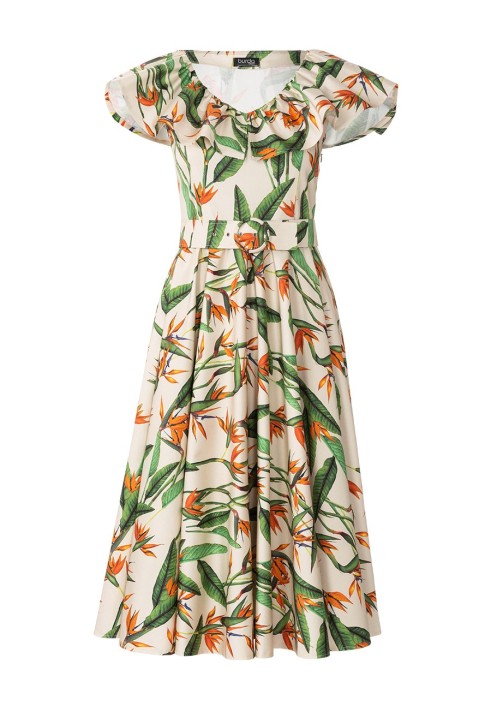 Pattern Dress in retro style from Burda 6/1954 (Burda 5/2019, pattern number 123)