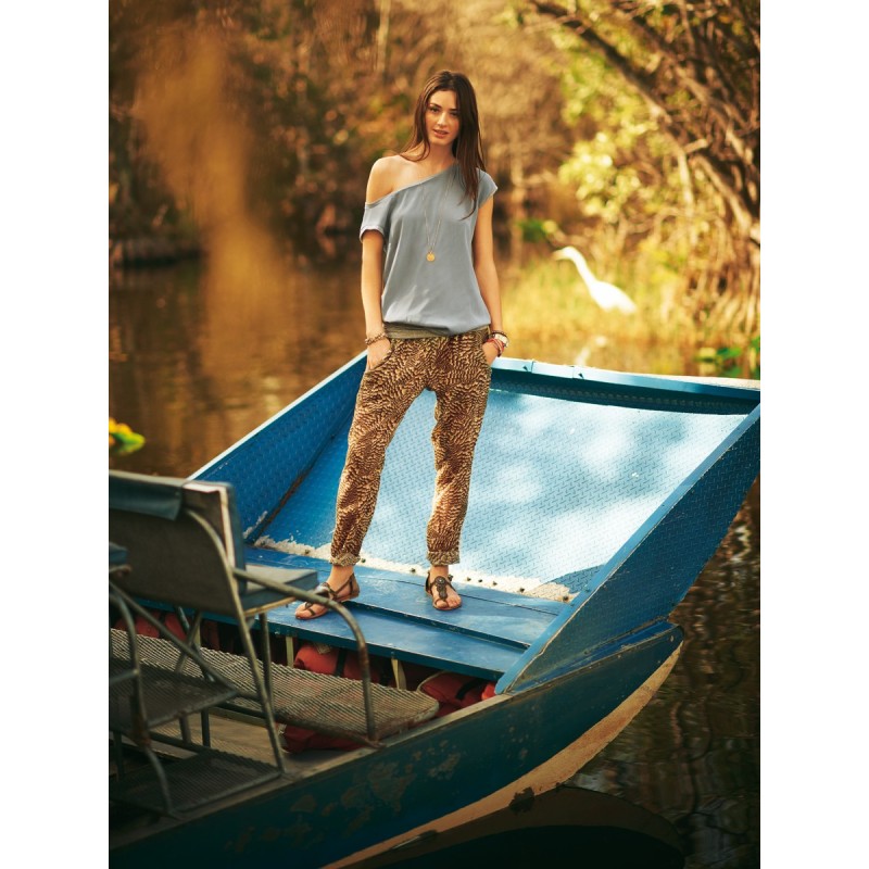 Выкройка Брюки на широком...