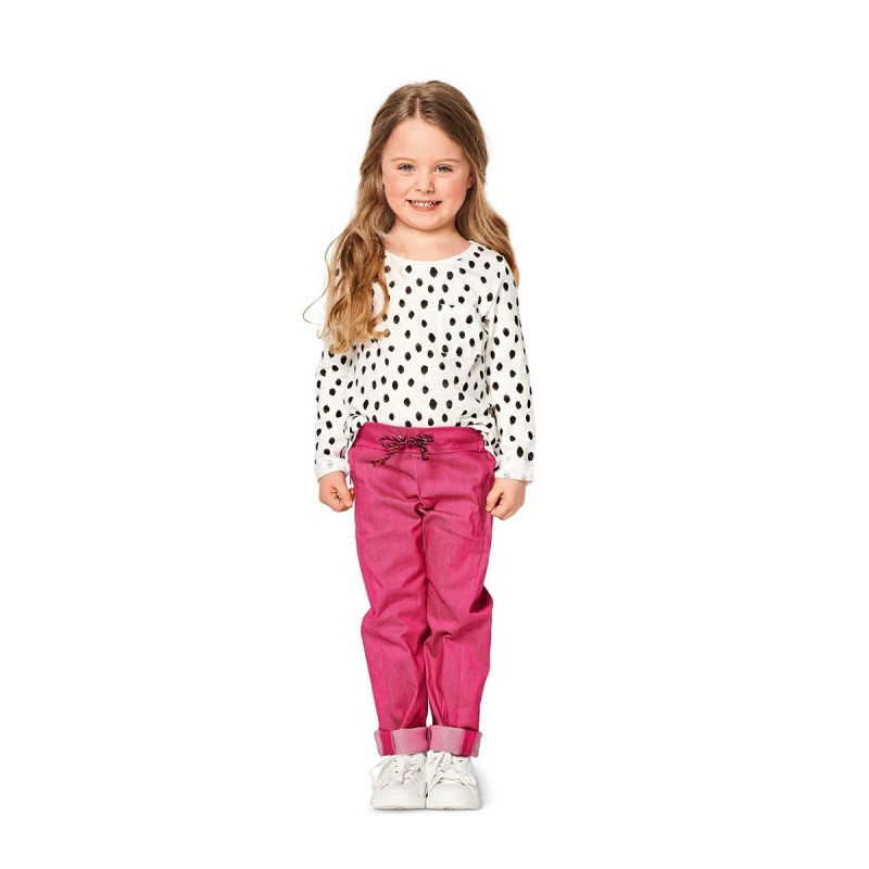 Pattern Pants in a sporty...