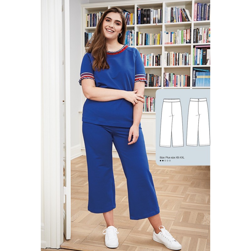 Pattern Straight-cut...