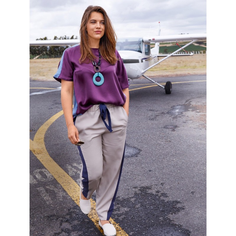 Pattern Pants on a wide...