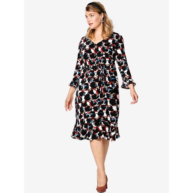 Выкройка Платье-рубашка с...