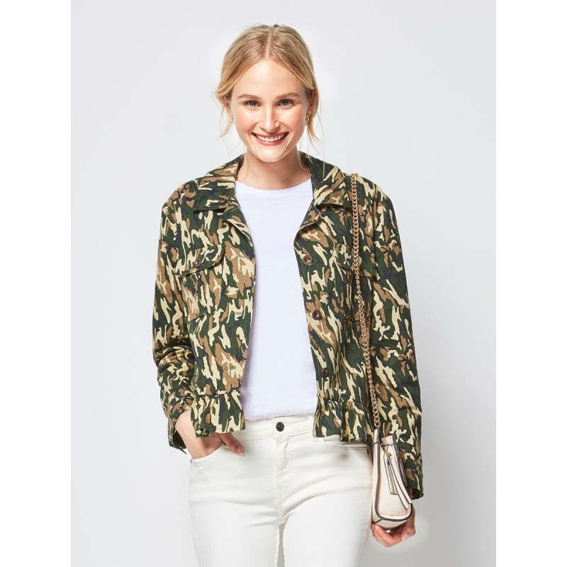 Pattern Short jacket in...