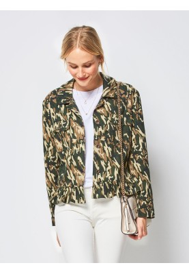 Pattern Short jacket in military style (Burda 1/2018, pattern number 6407 B)