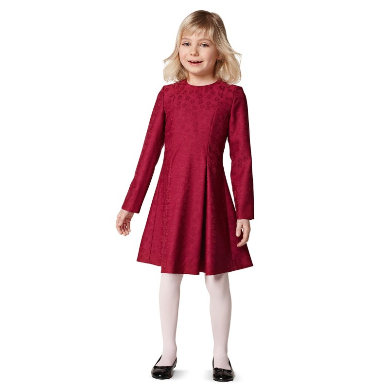 Pattern Dress in a fitted...