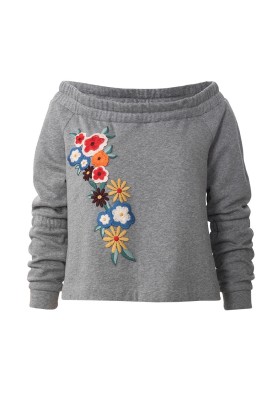 Pattern Raglan pullover with appliqué (Burda 5/2019, pattern number 119)