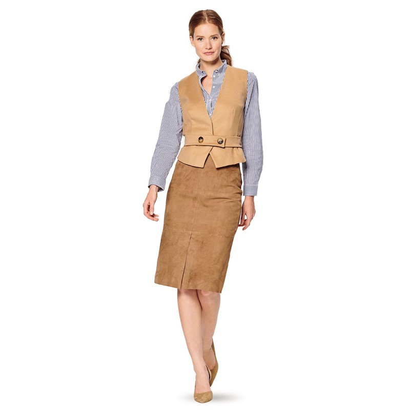 Выкройка Жилет приталенного...