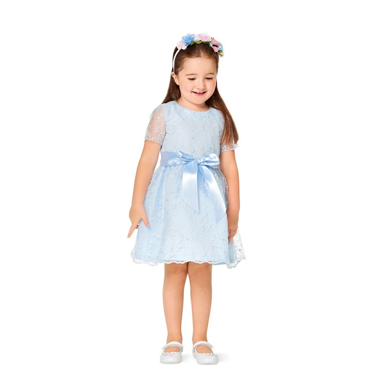 Pattern Dress with gathered...