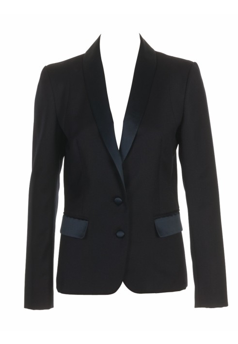 Pattern Tuxedo jacket with shawl collar (Burda 11/2010, pattern number 121)