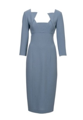 Pattern Sheath dress with a shaped neckline (Burda 9/2011, pattern number 131)