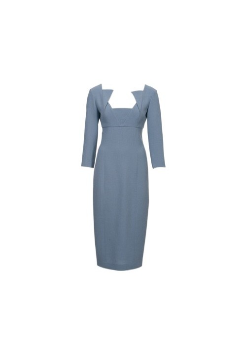 Pattern Sheath dress with a shaped neckline (Burda 9/2011, pattern number 131)