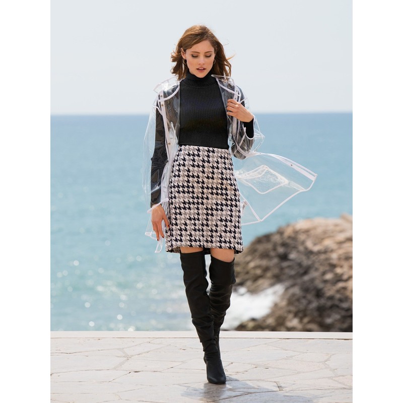 Pattern Short skirt with...