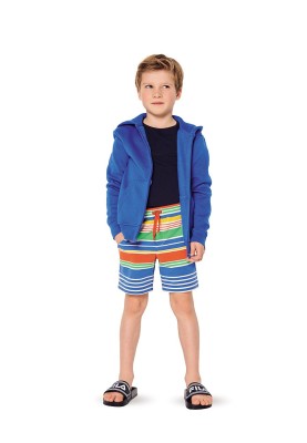 Pattern Knitted shorts with an elastic waistband (Burda 2/2020, pattern number 9292 B)