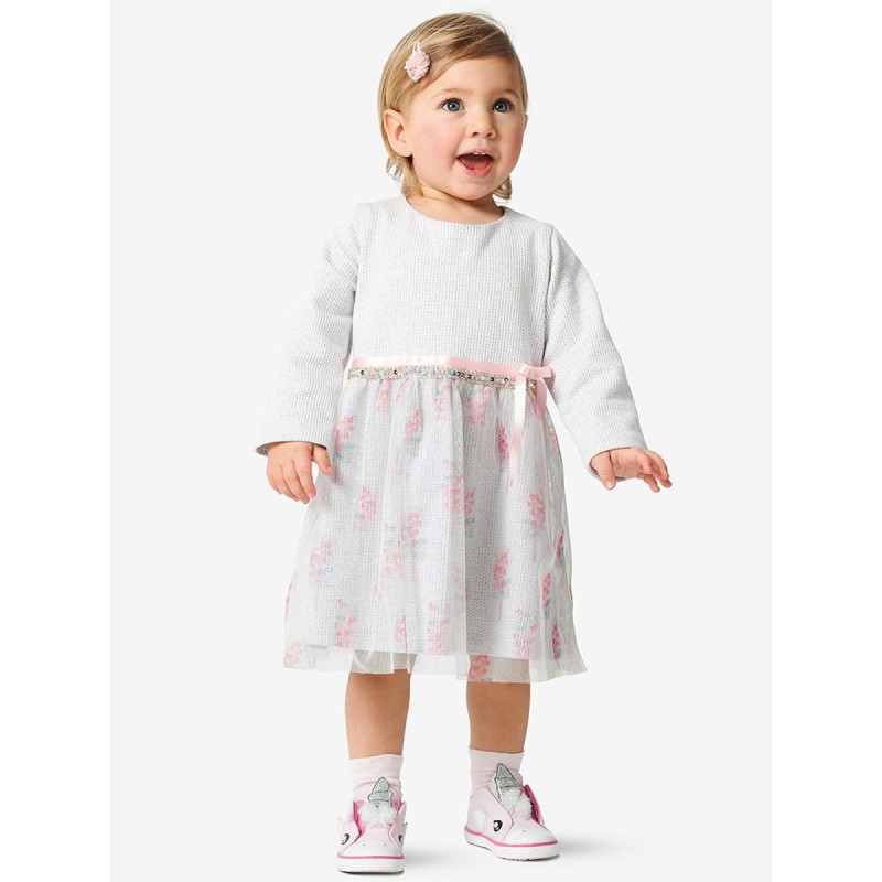 Pattern Knitted dress with...