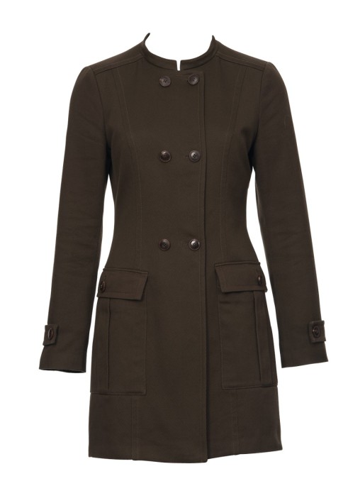 Pattern Coat in military style (Burda 8/2011, pattern number 103)