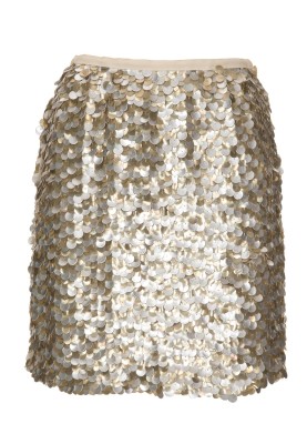 Pattern Mini skirt with sequins (Burda 12/2012, pattern number 107)