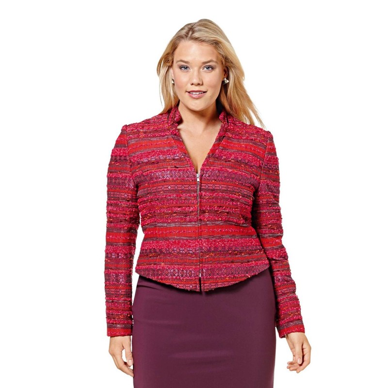 Pattern Jacket short with a...