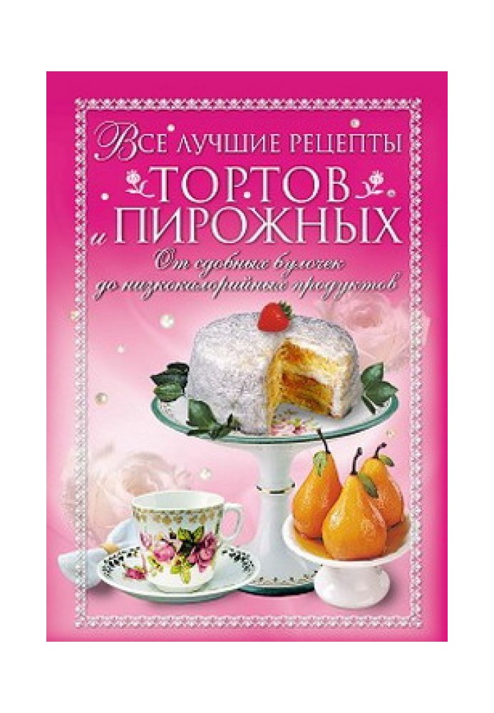 Всі найкращі рецепти тортів та тістечок. Від здобних булочок до низькокалорійних продуктів