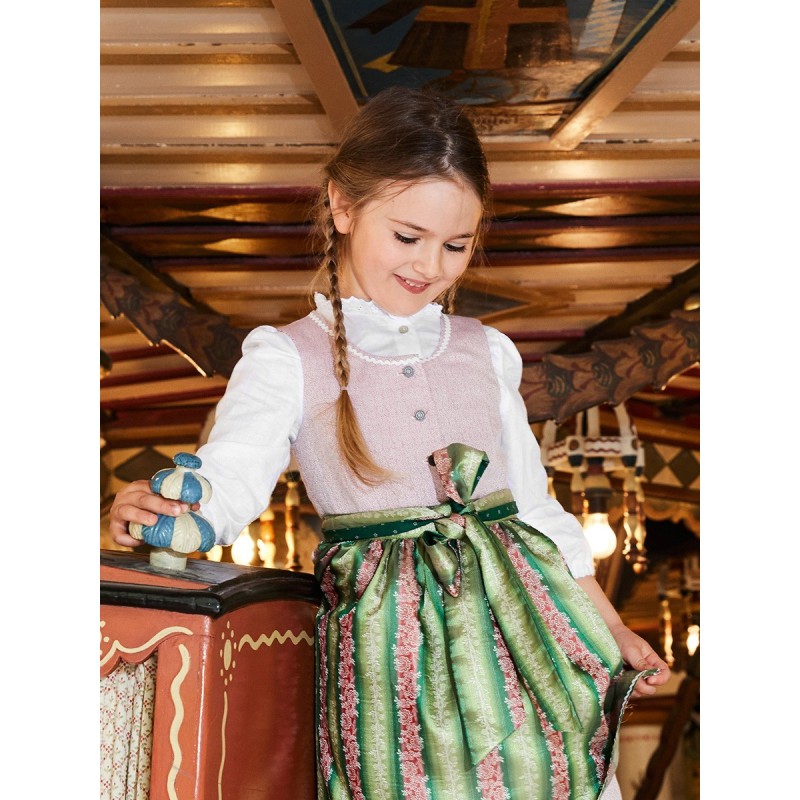 Pattern Blouse-shirt with...