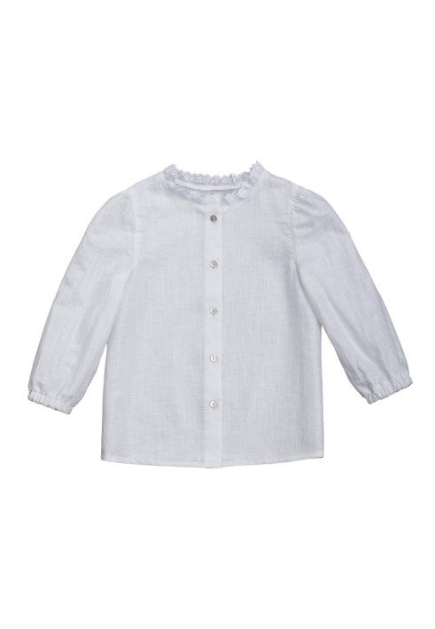 Pattern Blouse-shirt with puffy sleeves (Burda 9/2019, pattern number 130)