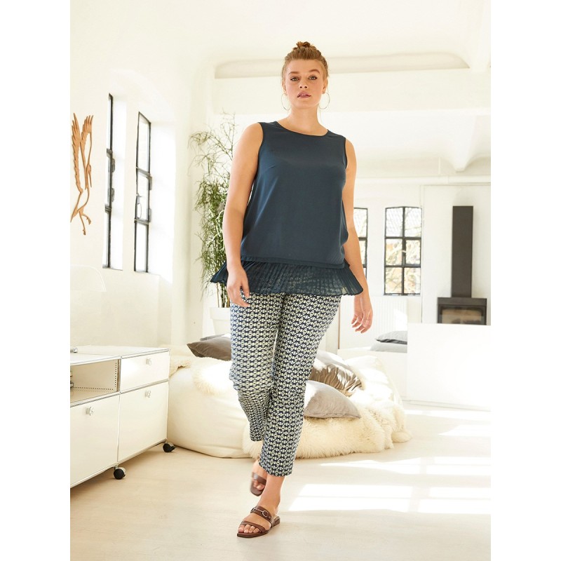 Pattern Pants in denim...