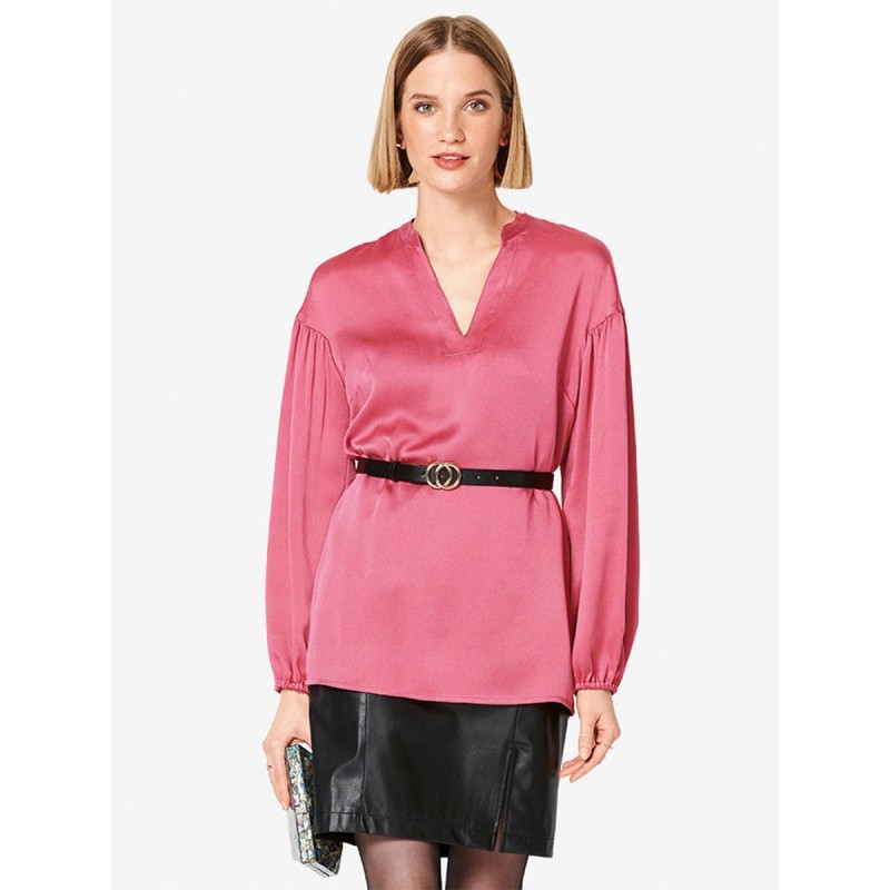 Pattern Wide-cut blouse...