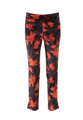 Pattern Tapered velvet pants (Burda 12/2018, pattern number 102 B)