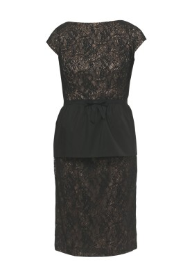 Pattern Lace sheath dress with removable basque (Burda 5/2012, pattern number 140)