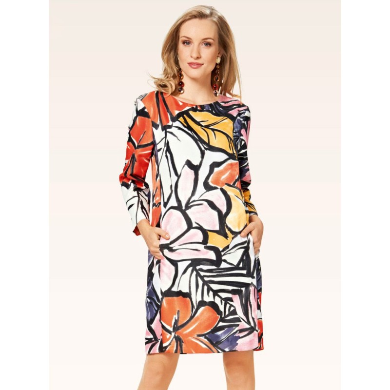 Pattern Dress with pockets...