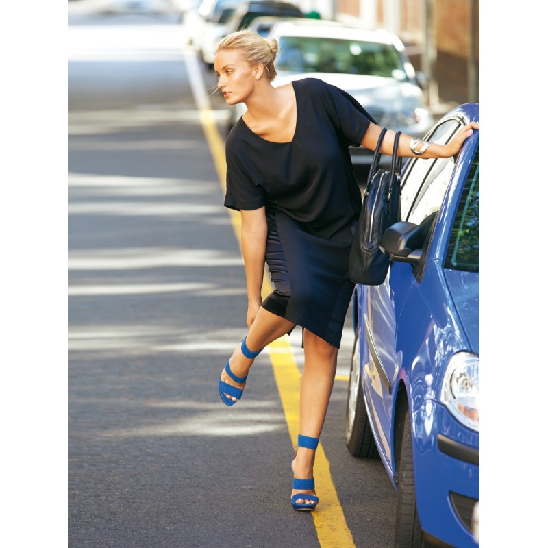 Pattern O-line dress with...