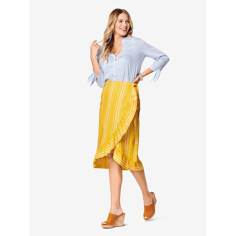 Pattern Skirt of a straight...