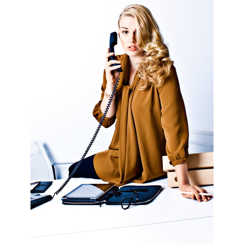 Pattern Blouse with raglan...