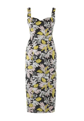 Pattern Sundress dress with narrow straps (Burda 1/2018, pattern number 6423 A)