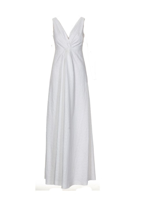 Pattern Wedding dress made of embroidered linen (Burda 3/2012, pattern number 108 C)