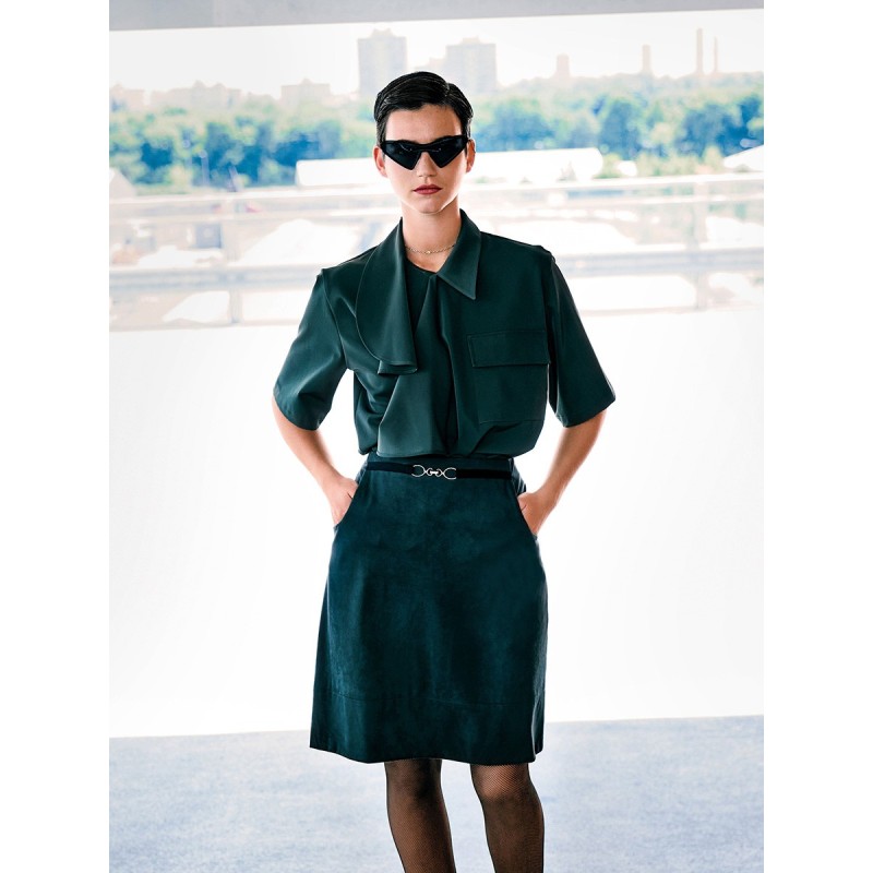 Викрійка Спідниця замшева...