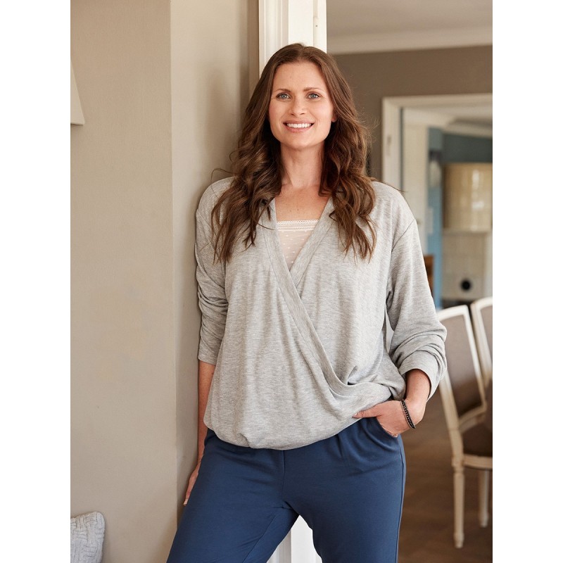 Pattern Knitted pullover...