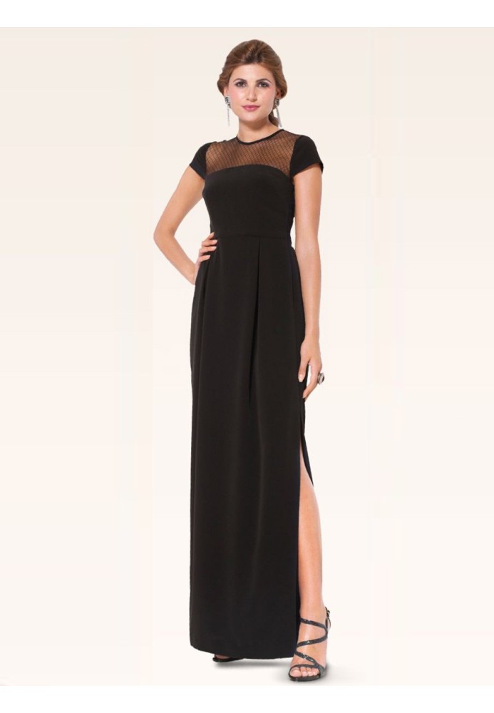 Pattern Maxi-length evening dress (Burda 1/2014, pattern number 6940 B)