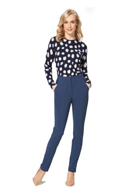 Pattern Leggings with straps (Burda 2/2015, pattern number 6750 A)