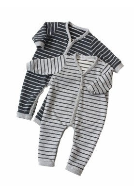 Pattern Striped overalls for babies (Burda 12/2010, pattern number 136)