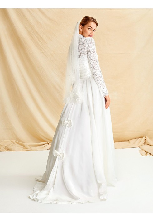 Pattern Wedding dress in the style of Grace Kelly (Burda 3/2019, pattern number 123)