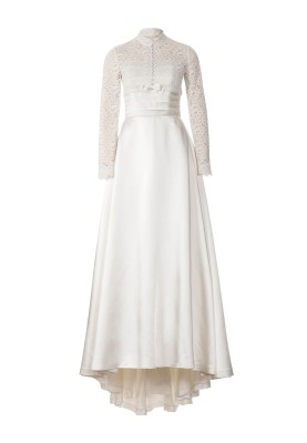 Pattern Wedding dress in the style of Grace Kelly (Burda 3/2019, pattern number 123)