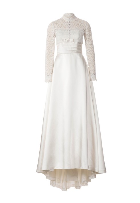 Pattern Wedding dress in the style of Grace Kelly (Burda 3/2019, pattern number 123)