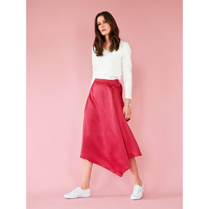 Pattern Midi skirt of...